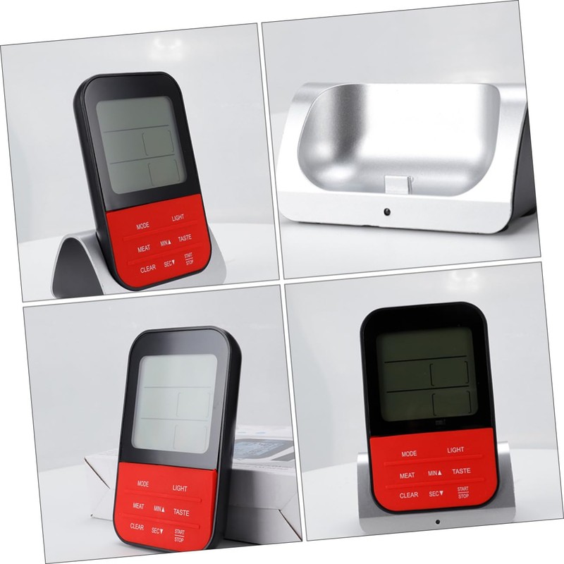 COLLBATH Wireless Kitchen Thermometer Dual Probes for Oven Grill Smoker