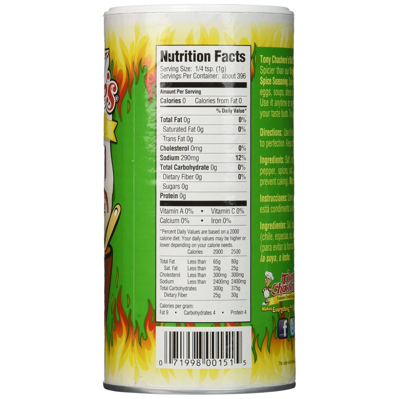 Tony Chachere Seasoning Blends, Bold Creole, 3 Count