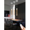 ykolupty Mini 1 Light Chrome Crystal Pendant Lights,Modern Led Kitchen