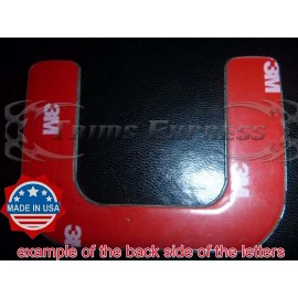 Made in USA - Trims Express fit:2024-2025 Ford Ranger Insert Emblem Letter Sticker Rear Door Tailgate Logo