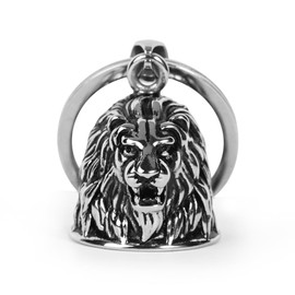 Lion Guardian Bell for Motorbikes: Motorbike Gifts Gremlin Bell Motorcycle, Keychain Key Rings Motorbike Accessories Lucky Gifts for Men and Women