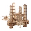 Wood Trick Offshore Rig Platform Wooden 3d Mechanical Model Kit