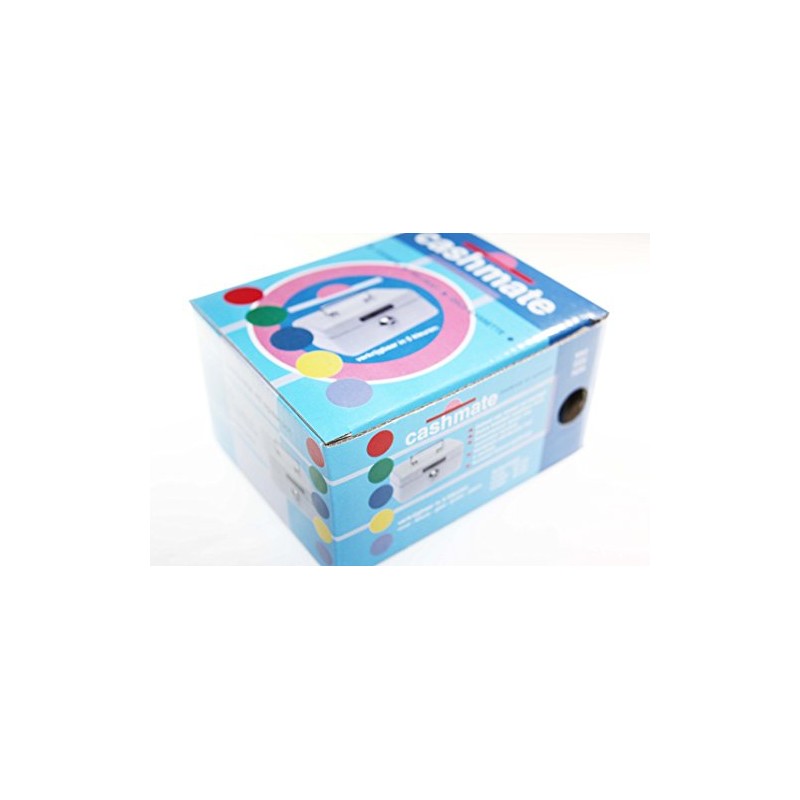 SHYH RU Metal Mini Safe with Key (Sky Blue)