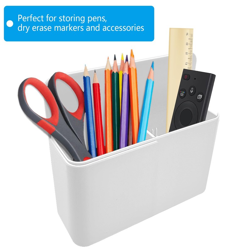 Skythrive Magnetic Marker Holder for Whiteboard Pens, Locker Organiser, Whiteboard