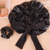 Adjustable Silk & Satin Sleep Bonnet Silk Sleep Bonnets for