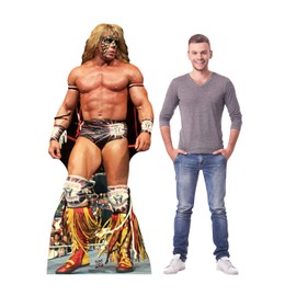 Cardboard People Ultimate Warrior Life Size Cardboard Cutout Standup - WWE