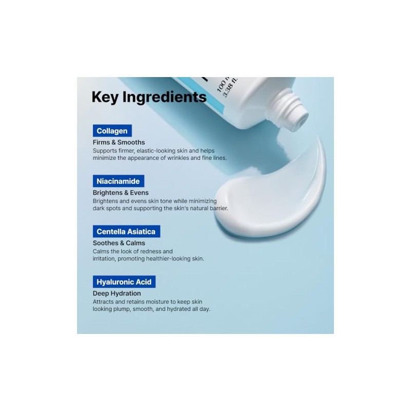 Nida Youthful Formula Crema Hidratante Ultimate Centella Asiatica Niacinamida Ácido