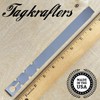 TAGKRAFTERS 9" x 3/4" Grey - 150 Pcs - Plastic