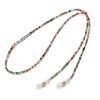 ZARSIO 2PCS Beaded Eyeglass Chains for Women, Glasses Strap Holder