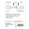 HALDER Unisex Push And Go Strap Hanger Set, Matte Black,