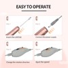 Kredioo Electric Nail File, 10 Drill Bits Efile Kit USB