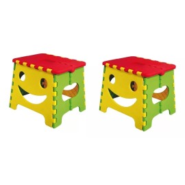 Lion Tools Paquete 2 Piezas Banco Plegable Multiusos Lion Tools