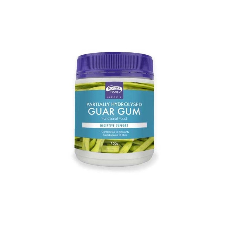 Wonderfoods Partially Hydrolysed Guar Gumphgg 150g PHGG