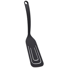 PEARL METAL BiT Action G-5004 Turner, Black, 12.8 x 2.7 x 2.6 inches (32.5 x 6.8 x 6 cm), Long and Flat Turner, Black