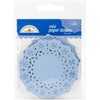 DOODLEBUG Mini Doilies (75 Pack), Blue Jean