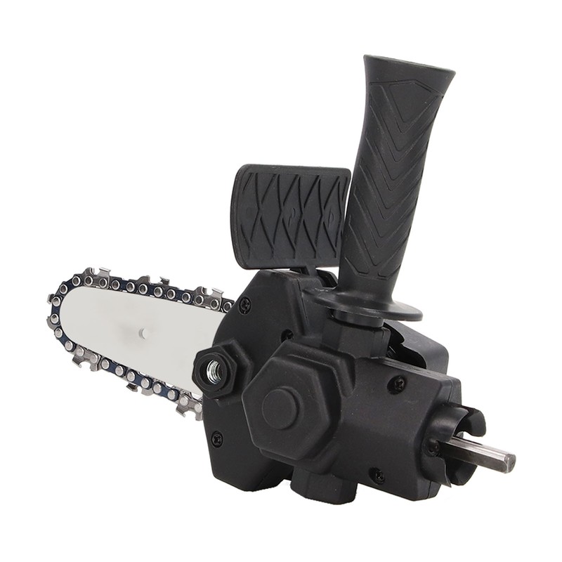 Electric Chainsaw Bracket Balck ABS Handle Cordless Chainsaw Adapter with