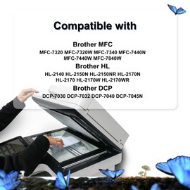 LOSMANN 1 x Toner Compatible to Replace Brother TN-2120 TN2120 for Brother DCP-7030 DCP-7040 DCP-7045N HL-2140 HL-2150N HL-2170 HL-2170W MFC-7320 MFC-7340 MFC-7440N MFC-7840W