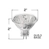Ironsmith Lighting Products Gu 5.3 Halogen Flood Light Bulbs -