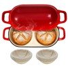 Mini Double Dutch Oven for Sourdough Bread Baking – Enameled