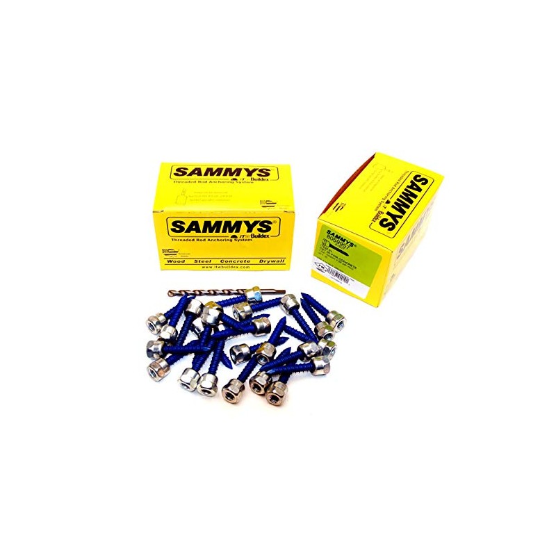 (25) Sammys 3/8-16 x 1-3/4 Threaded Rod Hanger for Concrete