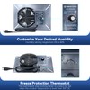 Abestorm 260CFM Crawl Space Ventilation Fan, IP-55 Rated Commercial Stainless