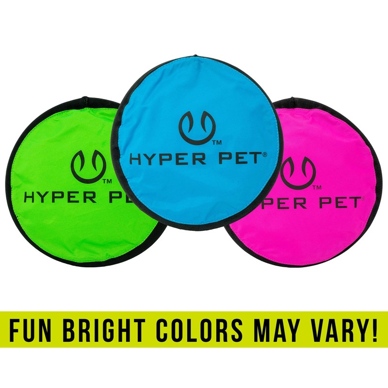 Hyper Pet Flippy Flopper Dog Frisbee Interactive Dog Toys [Flying