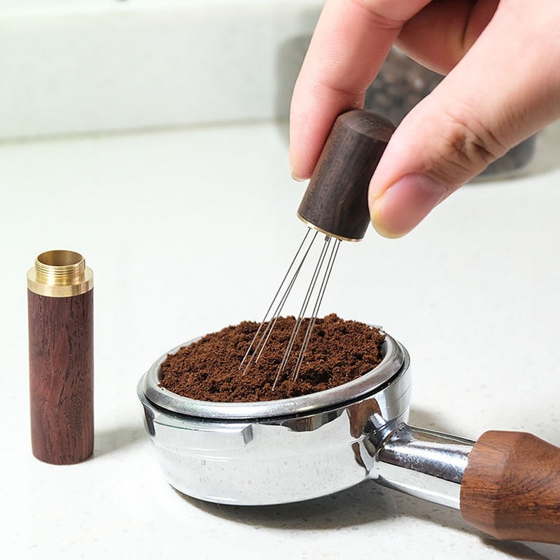 Coffee Needle Distributor 304 Stainless Steel Puck Screen Coffee Powder