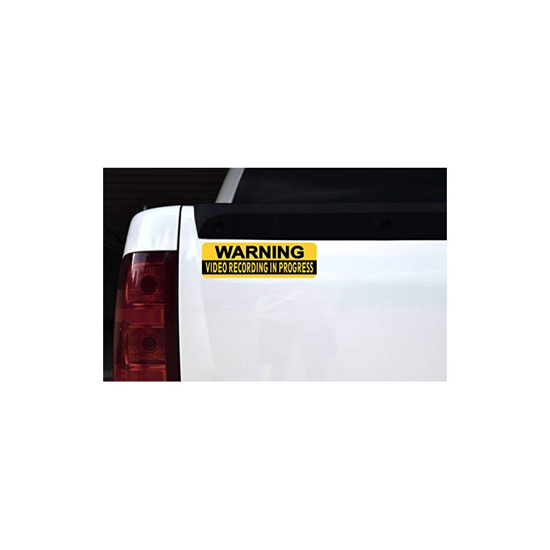 StickerTalk Video Recording in Progress Vinyl Sticker, 10 inches by