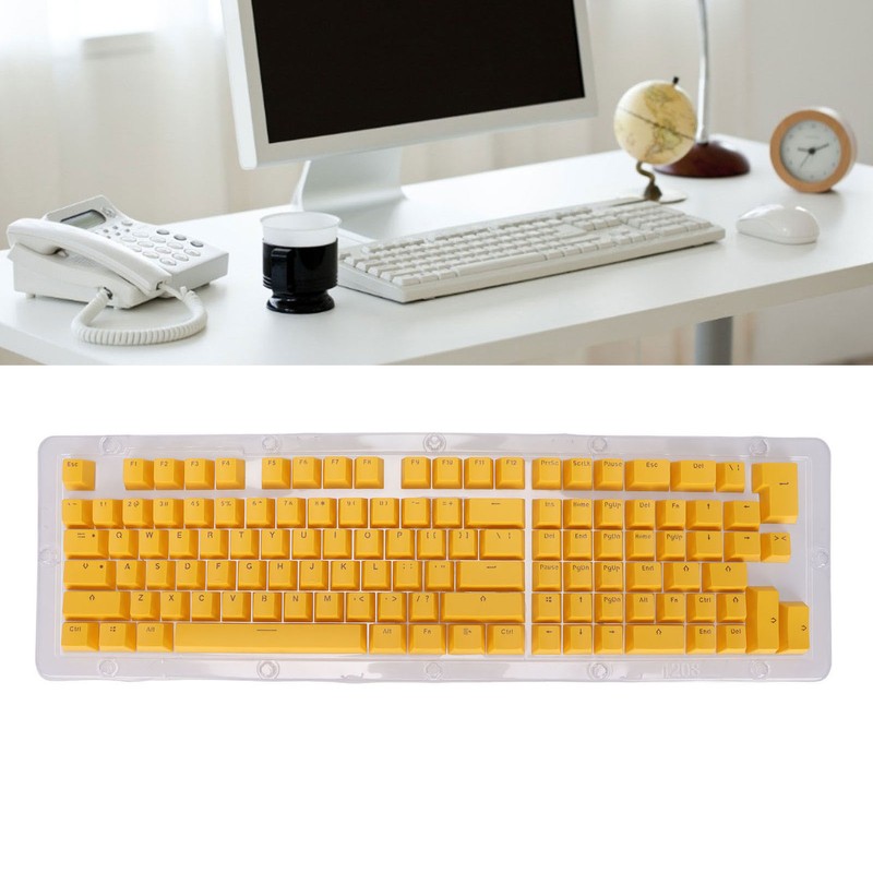 Keyboard Keycaps 114 Key PBT OEM Height Two Color Injection