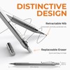 Four Candies 2PCS Metal Mechanical Pencils Set with Case, 0.5mm