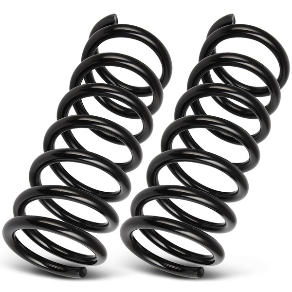 AUTOMUTO 2PCS Rear Suspension Coil Spring Set Compatible with 2002-2007