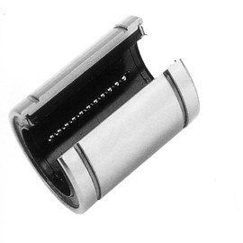 LME 25 UUOP Ametric® Metric European Standard Linear Bearing, Steel Body / Plastic Cage, 25 mm Bore, 40 mm Outside Diameter, 58 mm Long, Seal Both Ends, Open Type Construction, 6 Number of Ball Rows,(Mfg Code 1-003)