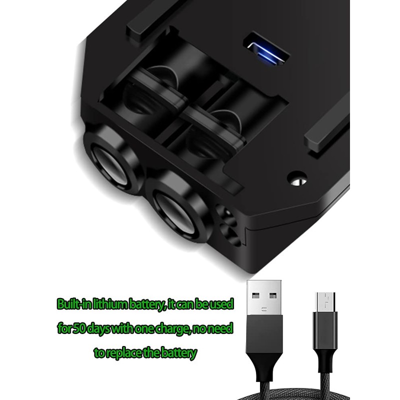 LZLRUN Animated Projection Welcome Light, Running Ice Fire Horse Door