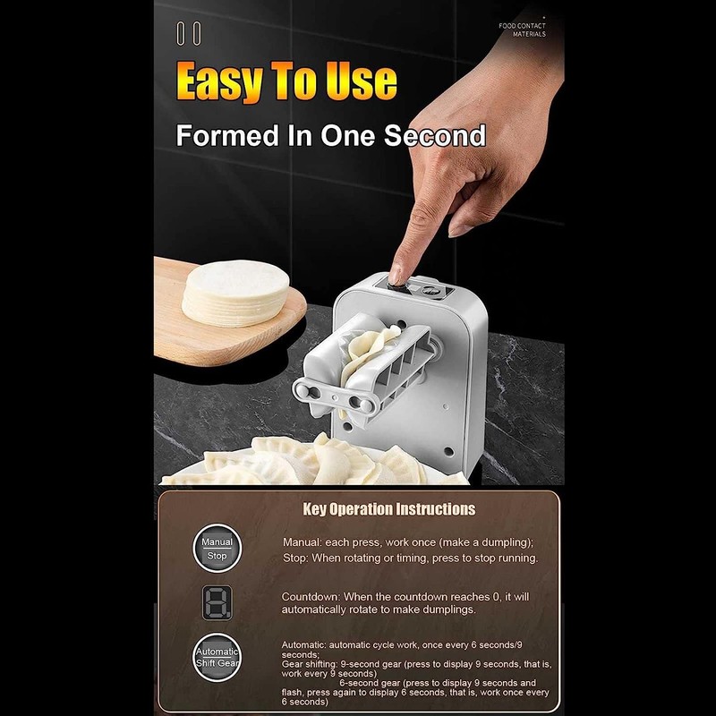 Electric Dumpling Maker, Household Automatic Dumpling Maker Mould, Quick Dumpling