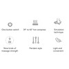 Pendant Neck Massager Mini Portable Micro Current Electric Pendant Heating