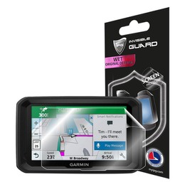 IPG for Garmin dezl 580 LMT-S 5" GPS TRUCK NAVIGATOR Screen Protector Invisible Ultra HD Clear Film Anti Scratch Skin Guard - Smooth/Self-Healing/Bubble -Free for dezl580