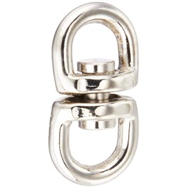 Nissa Chain P-180 Nickel Swivel Can 1.1 inches (28 mm), Reference Load 66.1 lbs (30 kg)
