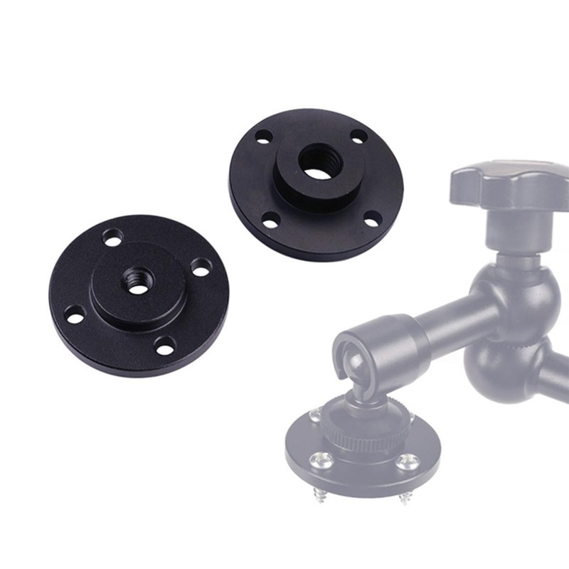 Mirhua Fixing Plate for 1/4" & 3/8" Tripod & DIY