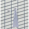 Kon-fort Home Square Bathroom White Towel Hook, 2 Pack Bathroom