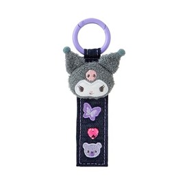 Sanrio 183024 Tag Key Chain (Denim Patch), Chromi