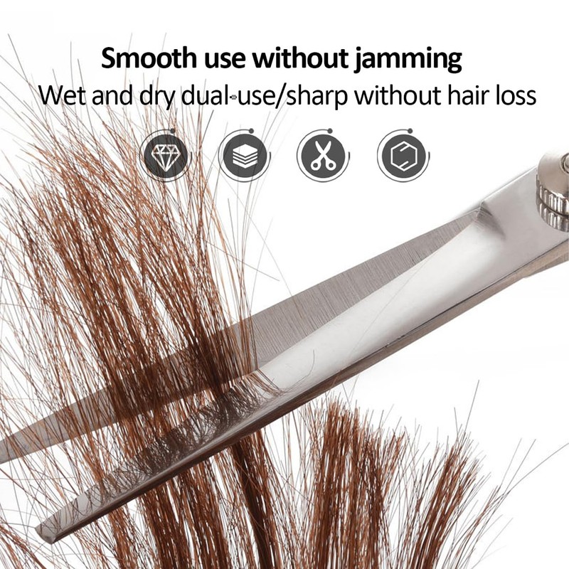 KEQAR Professional Hair Cutting Scissors - Premium Hairdressing Scissors with