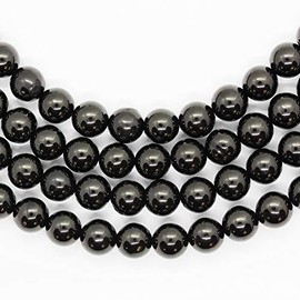 Black Beads Onyx 6mm Natural Gemstone Beads for Making Jewellery Energy Healing Crystals Jewelry Chakra Crystal Jewerly Beading supplies 15.5inch About 58-60 Beads