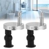 Tornillos para asiento de inodoro Bisagras Perno Tuercas superiores de