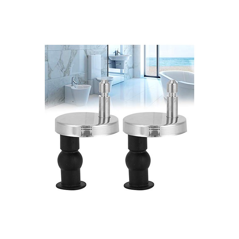 Tornillos para asiento de inodoro Bisagras Perno Tuercas superiores de