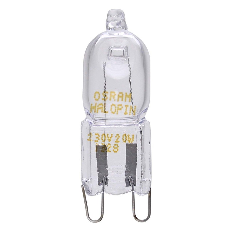OSRAM Halogen-pin-Base/HALOPIN /G9-Socket/dimmable / 20 Watt - 25 Watt Replacement/warmwhite