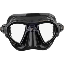 Cressi Nano Compact Low Volume Scuba-Freediving-Snorkeling Mask (Made in Italy), Black