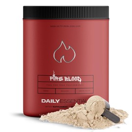 The Fireblood Supplements, Multivitamins, Multi-Mineral, Amino Acid Organic Blend | multivitamin for Men, K2 Vitamin | Boost Masculinity, Boost Energy, Heart Health | 300g Bottle, 30 Day Supply