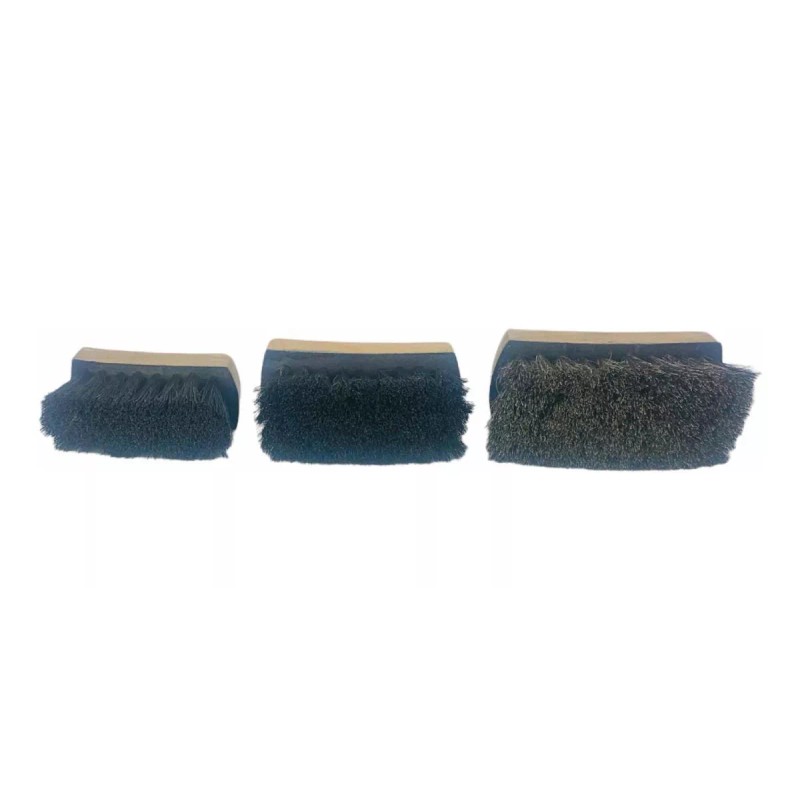 Lux-z Cepillos De Cerdas Naturales Para Bolear Calzado Pack De
