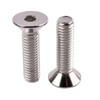 KOSJETHAS #8-32 x 3/4" Flat Head Countersunk Screws Hex Socket