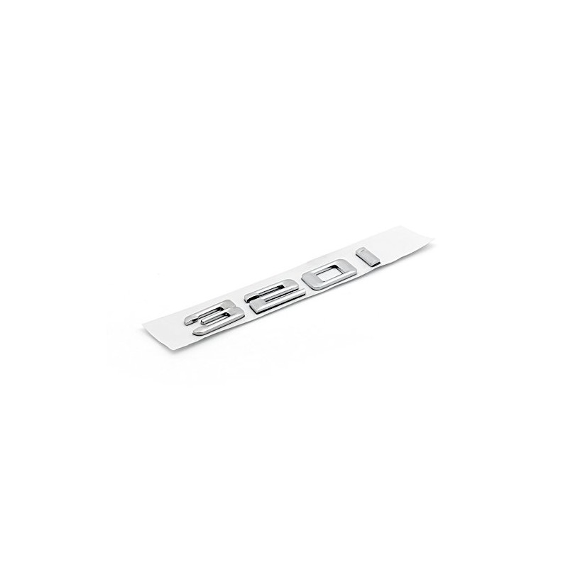 Bruce & Shark Car Rear Badge Emblem Metal 320I Suitable